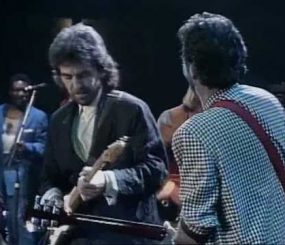 George Harrison e Eric Clapton