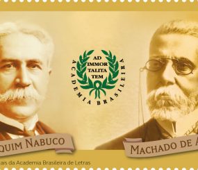 Machado de Assis e Joaquim Nabuco são homenageados em selo