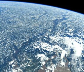 O Rio Amazonas visto do espaço