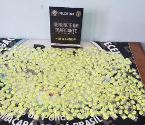 Polícia prende traficante com 3680 comprimidos de ecstasy em Macapá