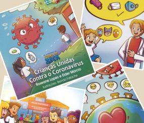 EduqBrinq distribui gratuitamente o livro “Crianças Unidas Contra o Coronavírus”. Excelente para os pequenos entenderem e aprenderam como se prevenir
