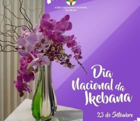 Hoje é o dia nacional da Ikebana