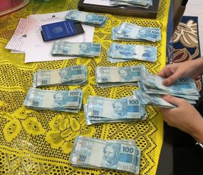 Operação Kairós – PF combate fraudes em Vitória do Jari e apreende R$ 49 mil na casa de um investigado
