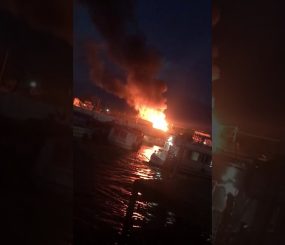 Vídeo – Incêndio no Igarapé da Fortaleza