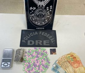 PF prende casal por tráfico de drogas em Macapá