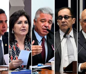 Senado – Cinco parlamentares disputam a presidência