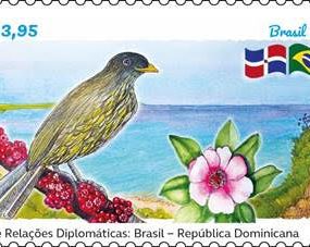 Brasil e República Dominicana celebram 110 anos de amizade com selo especial