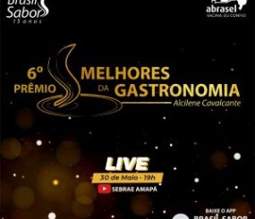 Vencedores do Prêmio “Melhores da Gastronomia – Alcilene Cavalcante” serão anunciados em live neste domingo