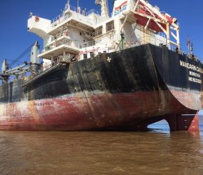 Covid – SVS fiscaliza isolamento de 12 tripulantes do navio Mandarim Dalian ancorado em Macapá