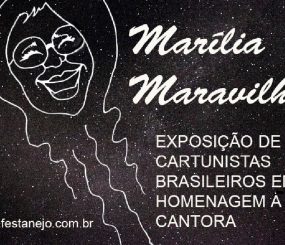 Marília Mendonça é homenageada por cartunistas brasileiros na exposição “Marília Maravilha”