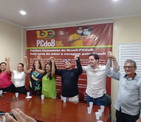 PCdoB oficializa apoio a Clécio, Alcolumbre e Lula