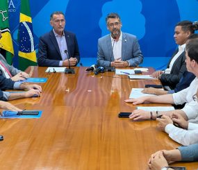 Clécio Luís e Waldez Góes anunciam início da transição de governo
