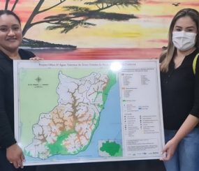 Embrapa instala mapa de áreas úmidas no Bioparque