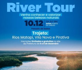 River tour grátis para comemorar 35 anos do município de Santana