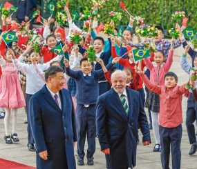 Lula se reúne com o presidente da China, Xi Jinping, em Pequim