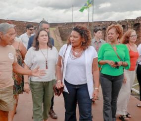 Em Macapá, ministra da Cultura faz encontro com setor cultural, visita o Curiaú e o Arraiá do Povo nesta quinta