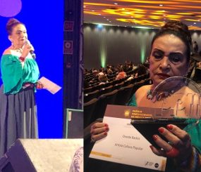 Reconhecimento nacional: cantora Oneide Bastos vence 7ª Prêmio Profissionais da Música em duas categorias