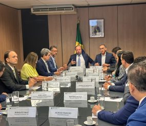 Em reunião com o ministro das Minas e Energia, o governador Clécio e parlamentares pedem a suspensão do reajuste tarifário da energia elétrica no Amapá