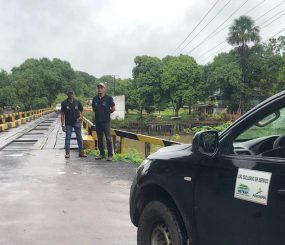 Ponte sobre o Rio Santo Antônio da Pedreira será interditada nesta segunda-feira