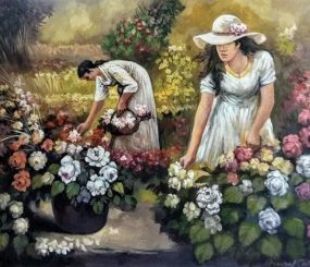 As floristas de Manoel Costa