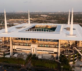 Pela quarta vez, Brasil joga no Hard Rock Stadium